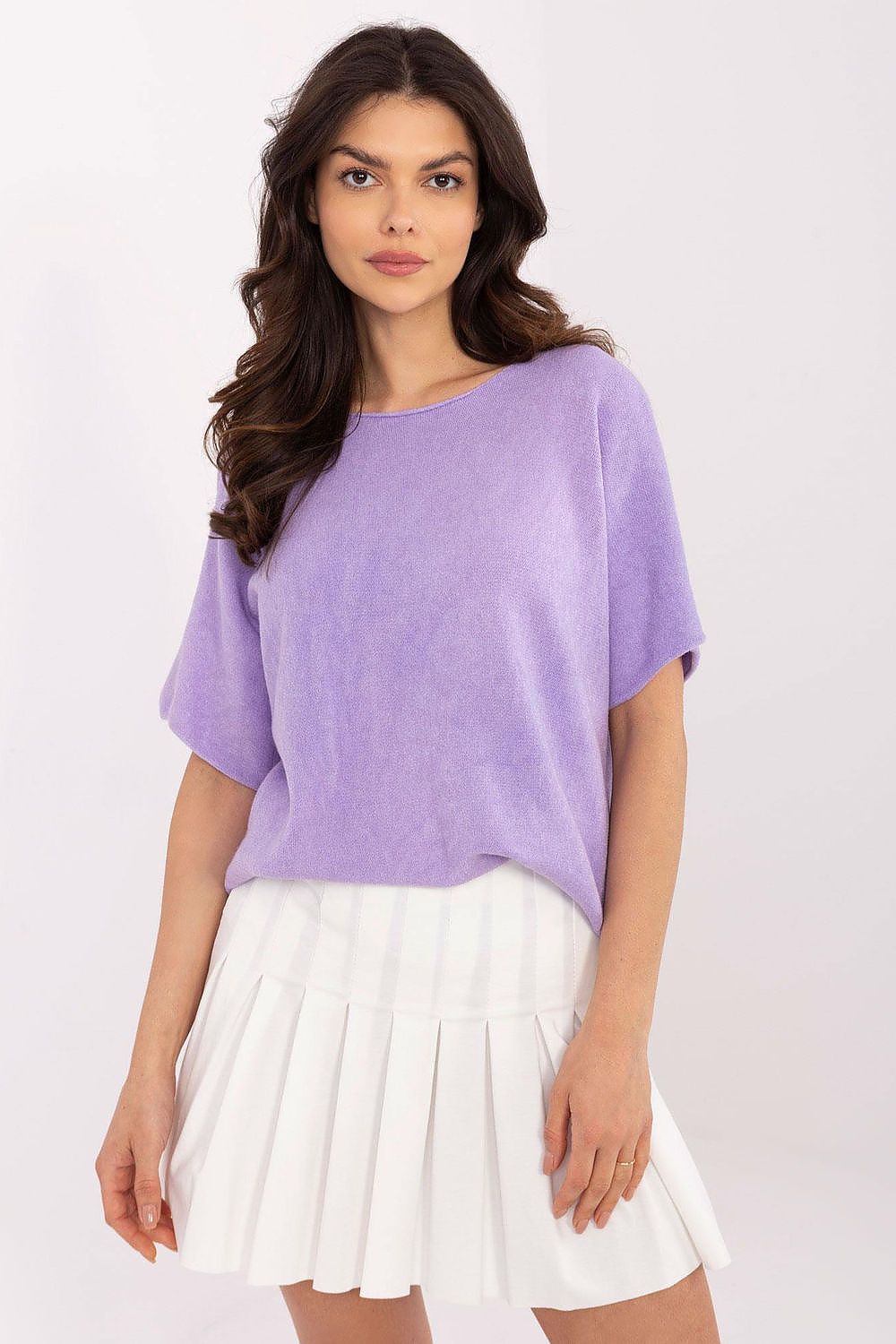 Short sleeve sweater model 209985 Italy Moda